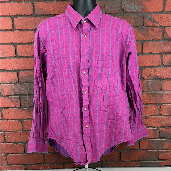 Cacharel Men's Large Geometric Button-Up Shirt – Y2K, Designer - Picture 1 of 7